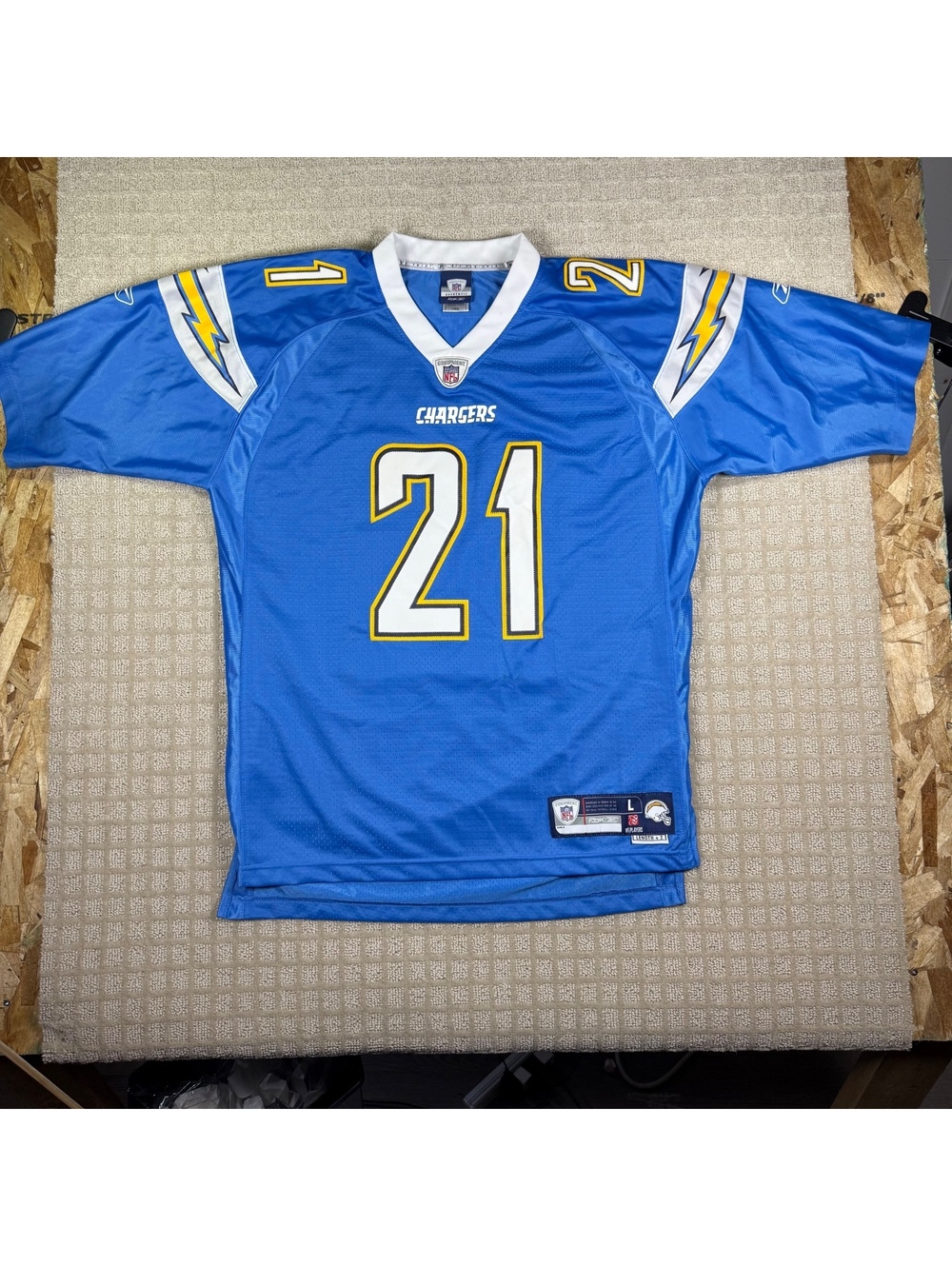 Reebok LaDainian Tomlinson San Diego Chargers NFL Jersey L